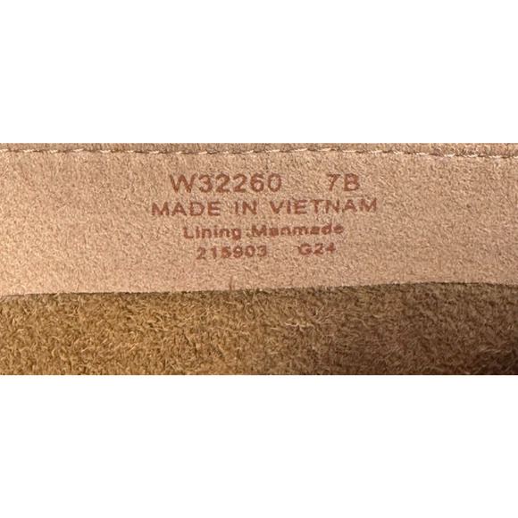 Cole Haan Naia Brown Suede Booties Ankle Boots Womens Size 7B W32260 New - Picture 9 of 10